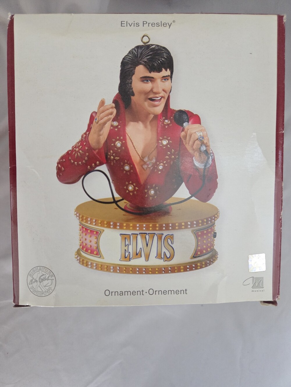 Carlton Cards Elvis Presley Musical Ornament